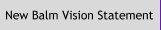 New Balm Vision Statement
